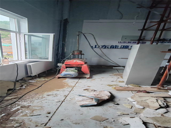 长岛地基基础下沉墙体裂缝加固注浆顶升施工