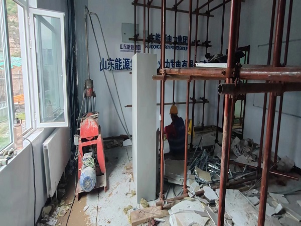 长岛厂房基础沉降注浆加固